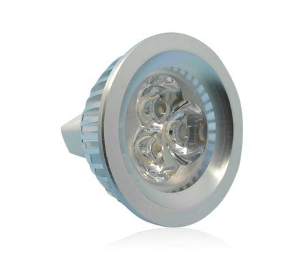 Εξοικονόμηση 3 w ενέργειας 240 - 300LM DC 12V GU10 LED Σημειακό φως για ξενοδοχεία, αίθουσα, συνεδριάσεων συλλόγου